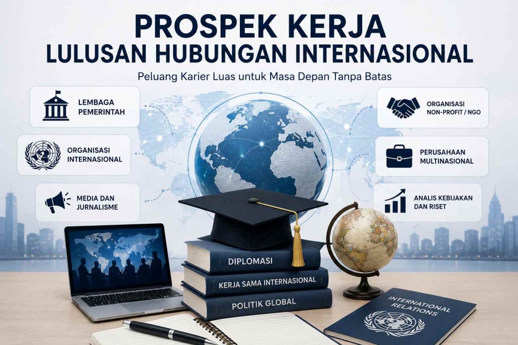 10 Rekomendasi Prospek Kerja Lulusan Jurusan Hubungan Internasional & Kisaran Gajinya