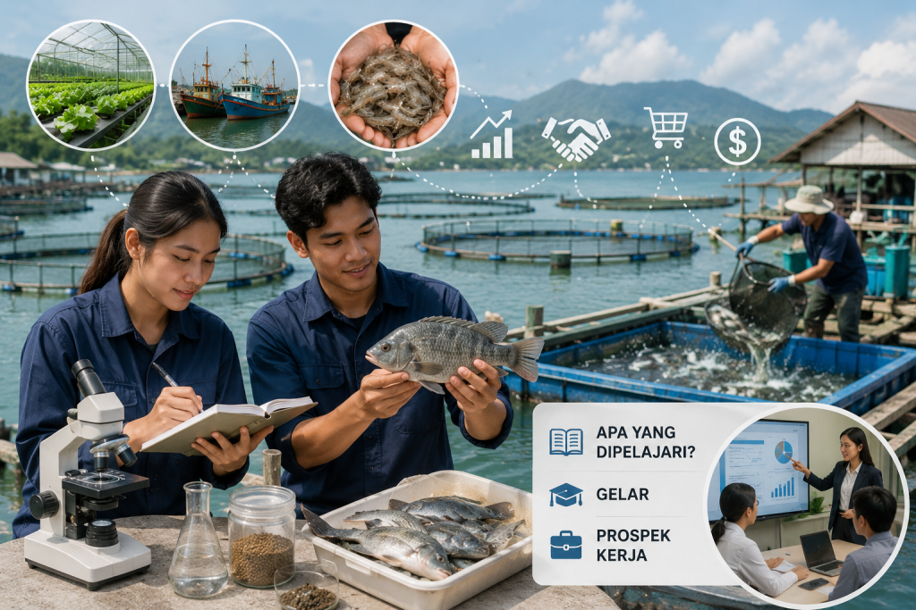 Jurusan Agribisnis Perikanan: Apa Yang Dipelajari? Gelar dan Prospek Kerjanya