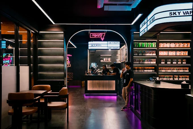 Sky Vape Tebet, Vape Store yang Menyatu dengan Cafe